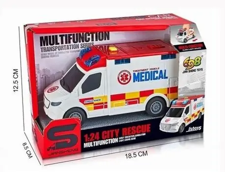 Medical Treatment Vehicle - სათამაშო სასწრაფო დახმარების მანქანა