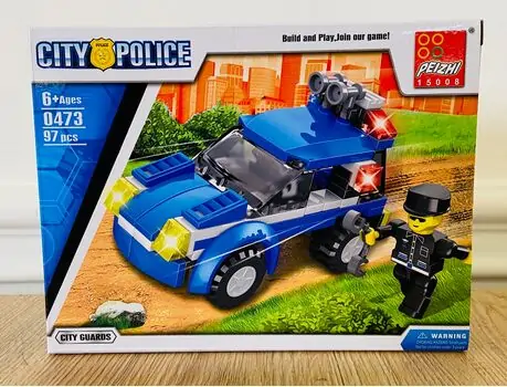 CITY GUARDS City Police-ის საბავშვო კონსტრუქტორი 0476