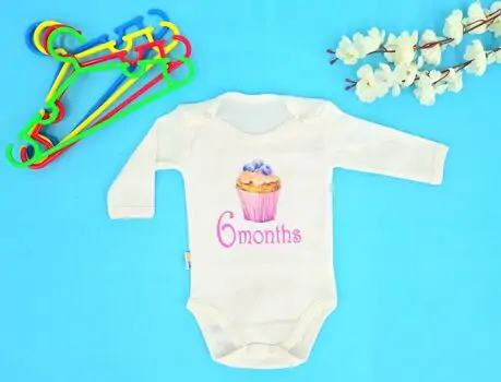 My 6th Month ATES BABY ბავშვის ბოდე 1038 muffin 6th