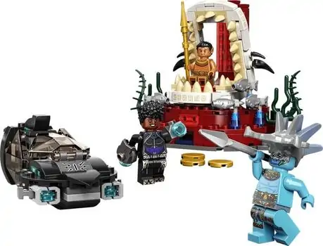 Lego Super Heroes 76213 King Namor’s Throne Room, 3 image