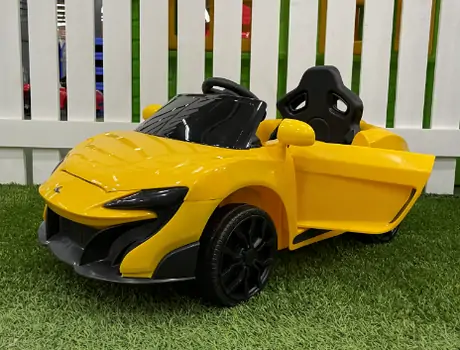 Mclaren V6 Yellow - საბავშვო ელექტრო მანქანა