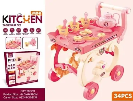 Mini Kitchen Tableware Set - საბავშვო სამზარეულოს ჭურჭლის ნაკრები, 2 image