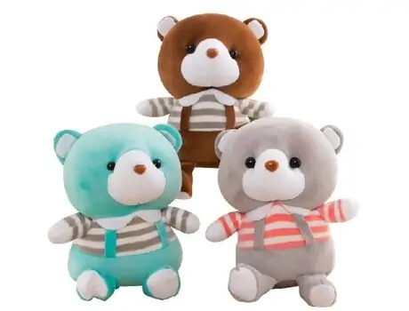 Fluffy Bear - რბილი სათამაშო დათვი