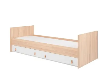 Kikkaboo Baby Cot Lorena Wood - ხის საწოლი, 7 image