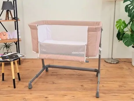 KikkaBoo Lulu Beige ახალშობილის საწოლი, 2 image