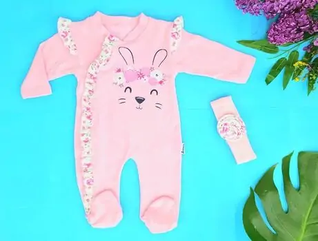 Little Rabbit  Romper  საბავშვო რომპერი