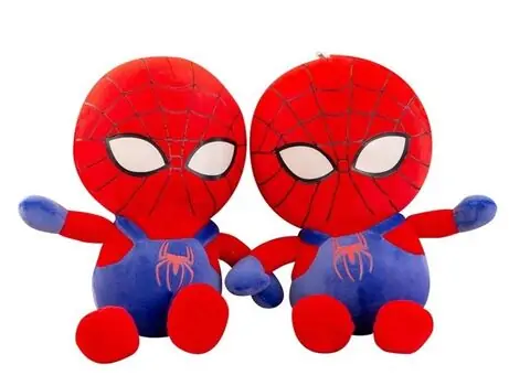 Fluffy Spider-Man -  რბილი სათამაშო ადამიანი ობობა