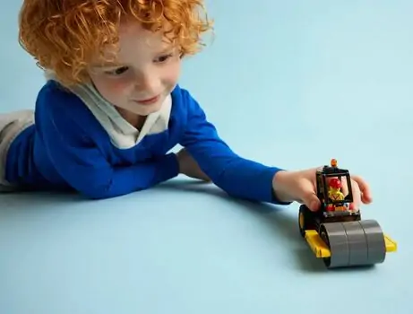 Lego City 60401 Construction Steamroller, 7 image