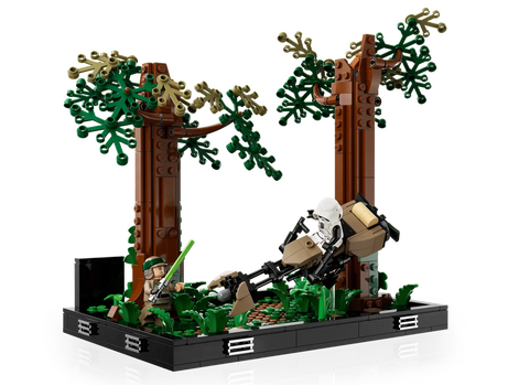 Lego Star Wars 75353 Endor Speeder Chase Diorama, 4 image