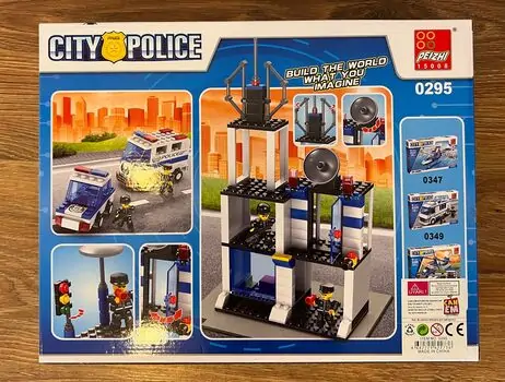 CITY POLICE CONSTRUCTOR საბავშვო კონსტრუქტორი, 2 image