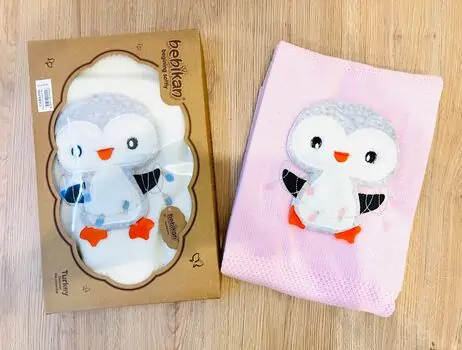 BLANKET LITTLE PINGUI CARAMINI 2004 ჩვილის პლედი