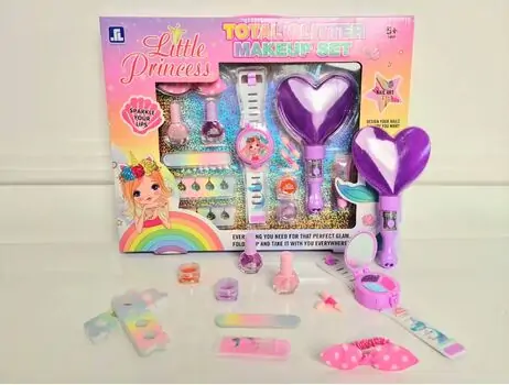 GLITTER MAKEUP SET 2104V სათამაშო კოსმეტიკის ნაკრები, 2 image
