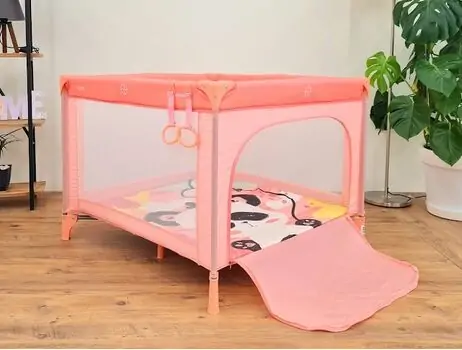 KikkaBoo Enjoy Pink Panda მანეჟი, 2 image