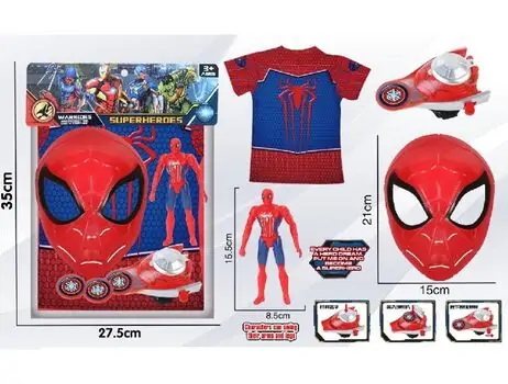 Super Heroes Spider-Man Accessories - სუპერგმირი ადამიანი ობობას აქსესუარები