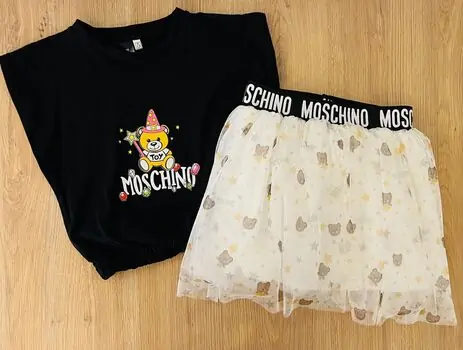 Miss Moschino Set Black საბავშვო ტანსაცმლის ნაკრები 513