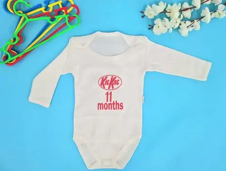 My 11th Month ATES BABY ბავშვის ბოდე 1380 KitKat 11th