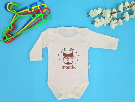My 6th Month ATES BABY ბავშვის ბოდე 1373 Nutella 6th