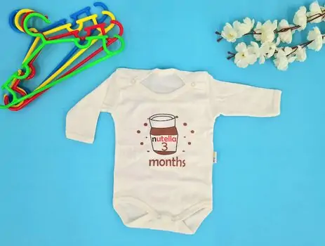 My 3rd Month ATES BABY ბავშვის ბოდე 1373 Nutella 3rd