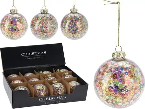 Christmas Ball Pink Party ნაძვის ხის სათამაშოები, 2 image