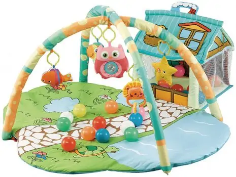KikkaBoo Playmat Little Rancho განსავითარებელი ხალიჩა