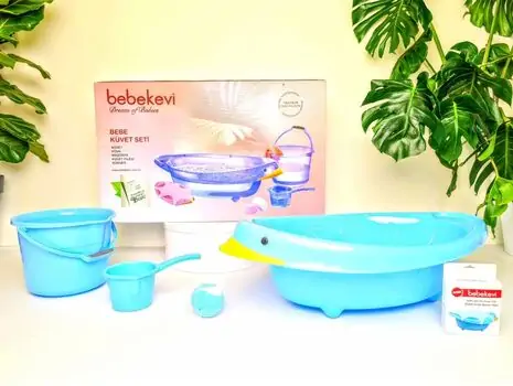 Bebekevi Dream Of Babies Bathtub set 934 სააბაზანოს კომპლექტი