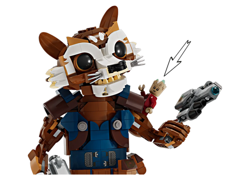 Lego Marvel 76282 Rocket & Baby Groot, 3 image