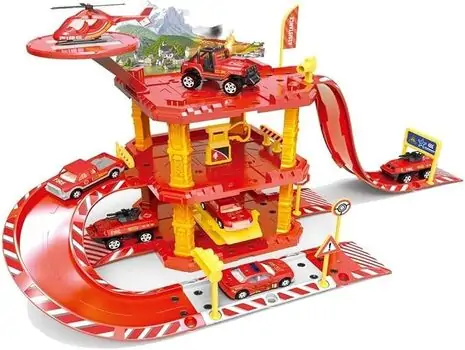 Fire Track With Cars - სათამაშო სახანძრო ტრასა მანქანებით, 2 image