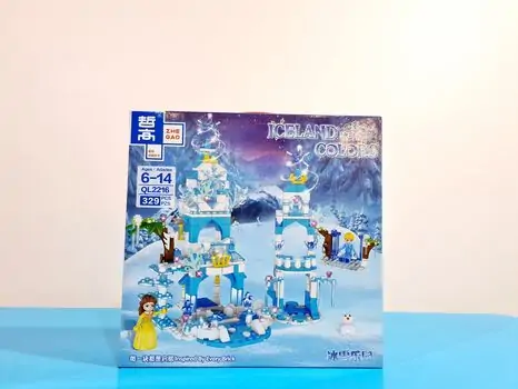 FROZEN-ის საბავშვო სათამაშო კონსტრუქტორი  სასახლე