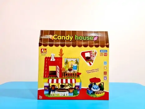 საბავშვო სათამაშო სახლი CANDY HOUSE
