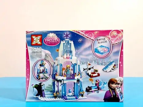 საბავშვო სათამაშო სასახლე კონსტრუქტორი  FROZEN