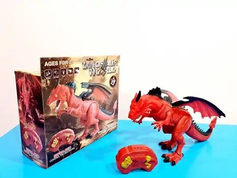 სათამაშო დინოზავრი Dinosaur Fire For Kids