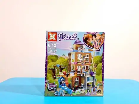 სათამაშო სახლი კონსტრუქტორი FRIENDS