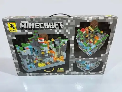 საბავშვო კონსტრუქტორი MINECRAFT