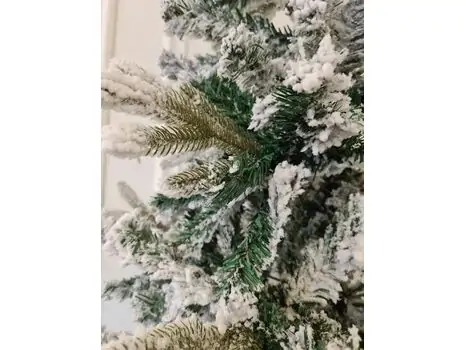 Snow-Covered Christmas Tree  დათოვლილი საახალწლო ნაძვის ხე 240 სმ (OT652), 3 image