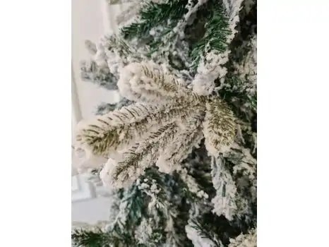 Snow-Covered Christmas Tree  დათოვლილი საახალწლო ნაძვის ხე 240 სმ (OT652), 4 image