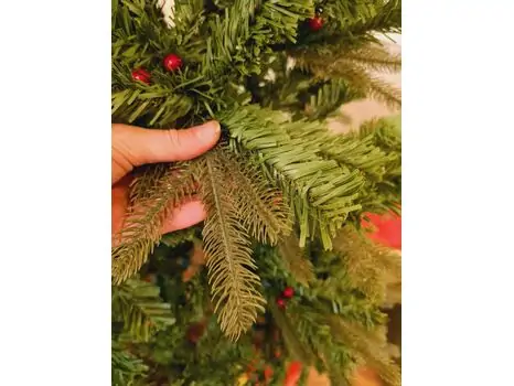 Chistmas Tree With Berries საახალწლო ნაძვის ხე შერეული წიწვებით და კენკრით 180 სმ (OT643), 2 image
