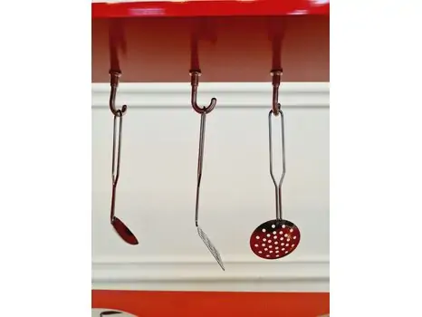Retro Kitchen for Children  ხის სათამაშო სამზარეულო  HT001, 10 image