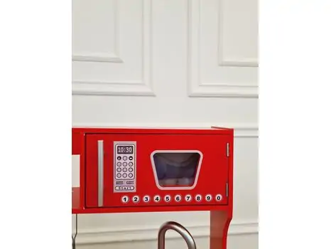 Retro Kitchen for Children  ხის სათამაშო სამზარეულო  HT001, 7 image