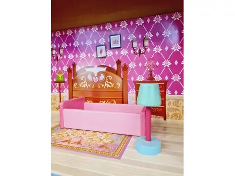 ENTERTAINING WOODEN PLAYHOUSE საბავშვო ხის სათამაშო თოჯინის სახლი TX1093, 4 image