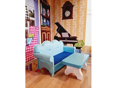 WOODEN HOUSE FOR KIDS საბავშვო ხის სათამაშო სახლი TX1141, 13 image