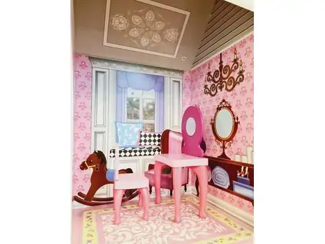 WOODEN HOUSE FOR KIDS საბავშვო ხის სათამაშო სახლი TX1141, 10 image