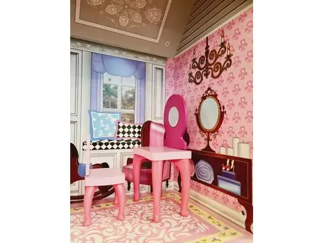 WOODEN HOUSE FOR KIDS საბავშვო ხის სათამაშო სახლი TX1141, 6 image