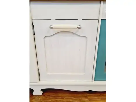 WOODEN PLAY KITCHEN საბავშვო თეთრი ხის სამზარეულო TX1170-1, 13 image