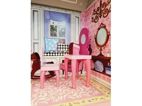 WOODEN HOUSE FOR KIDS საბავშვო ხის სათამაშო სახლი TX1141, 5 image