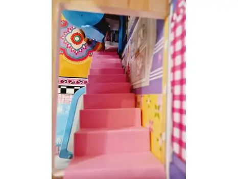 WOODEN HOUSE FOR KIDS საბავშვო ხის სათამაშო სახლი TX1141, 12 image