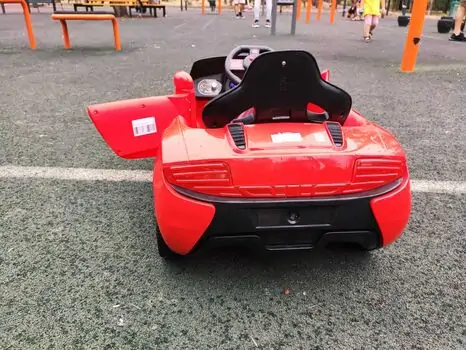 Mclaren V6 Red - საბავშვო ელექტრო მანქანა, 3 image