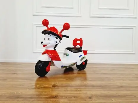 Kids Moto Dog Red - საბავშვო ელექტრო მოპედი, 4 image