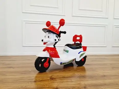 Kids Moto Dog Red - საბავშვო ელექტრო მოპედი, 2 image