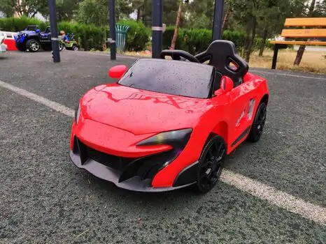 Mclaren V6 Red - საბავშვო ელექტრო მანქანა, 2 image