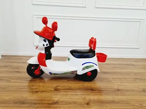 Kids Moto Dog Red - საბავშვო ელექტრო მოპედი, 5 image